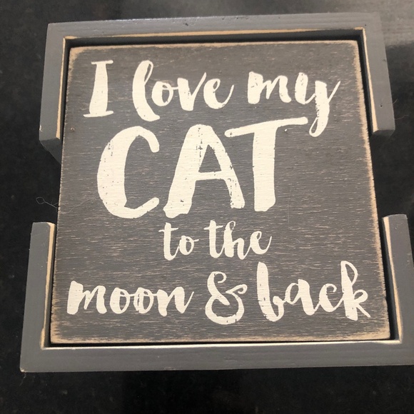 Cat coasters - Picture 1 of 2